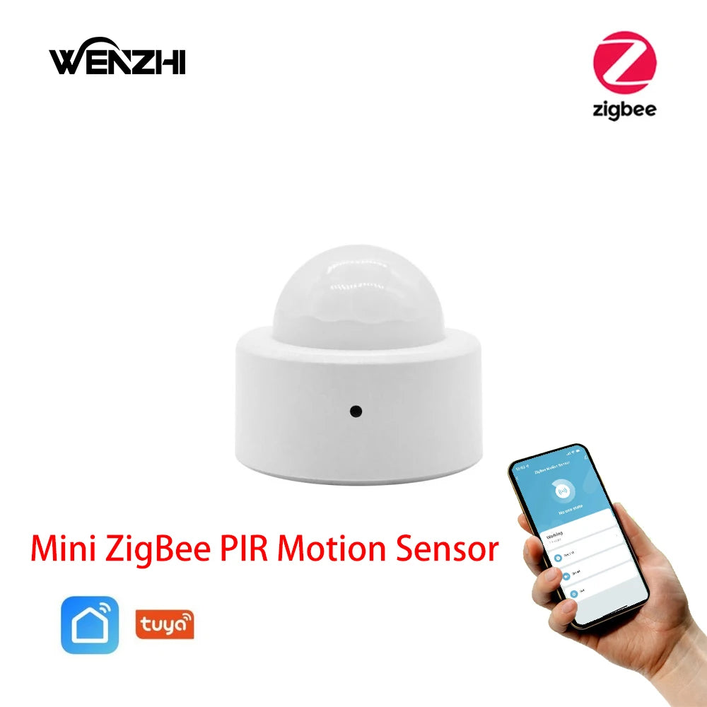 ZigBee PIR Motion Sensor – Tuya Smart IR Detector