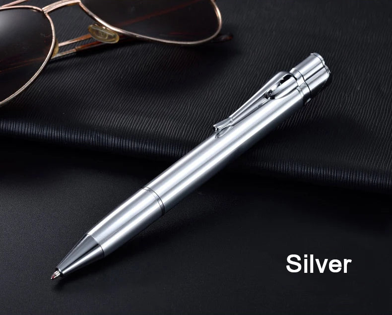 Ultra-Thin Metal Torch Lighter – Pen-Style Butane Jet Flame Gadget