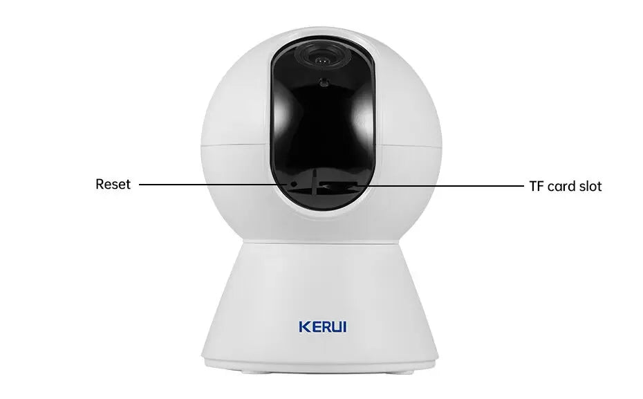 KERUI 5MP Tuya Mini WiFi IP Camera – Indoor Wireless CCTV with Auto Tracking
