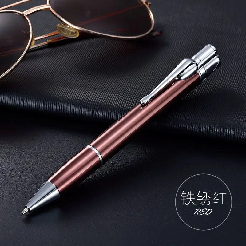 Ultra-Thin Metal Torch Lighter – Pen-Style Butane Jet Flame Gadget