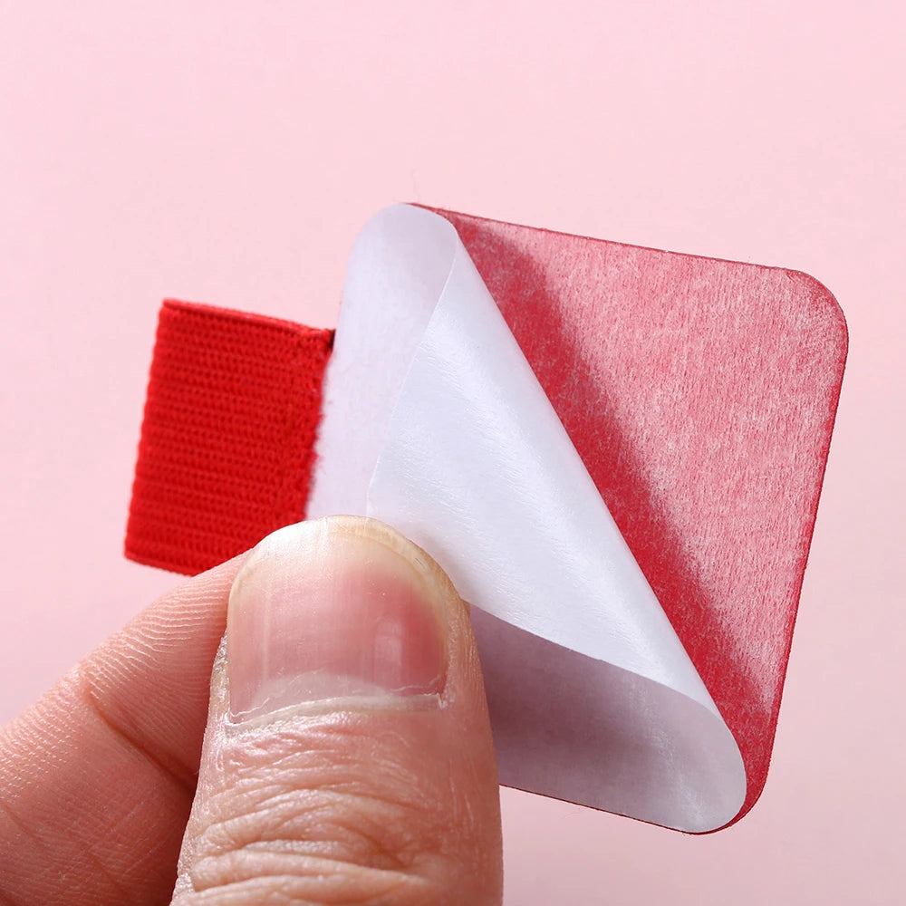 Self-Adhesive Leather Pen Holder – 31 Colors Elastic Loop for Notebooks & Journals