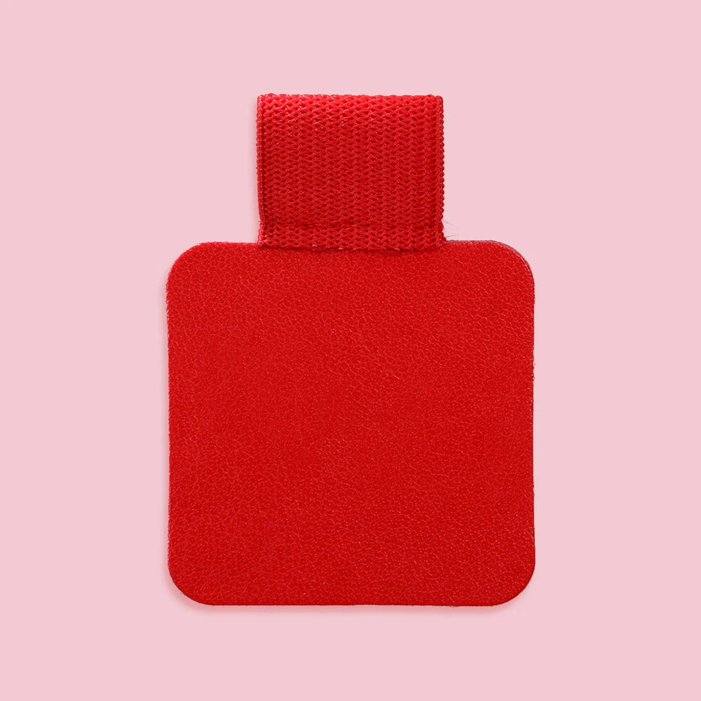 Self-Adhesive Leather Pen Holder – 31 Colors Elastic Loop for Notebooks & Journals