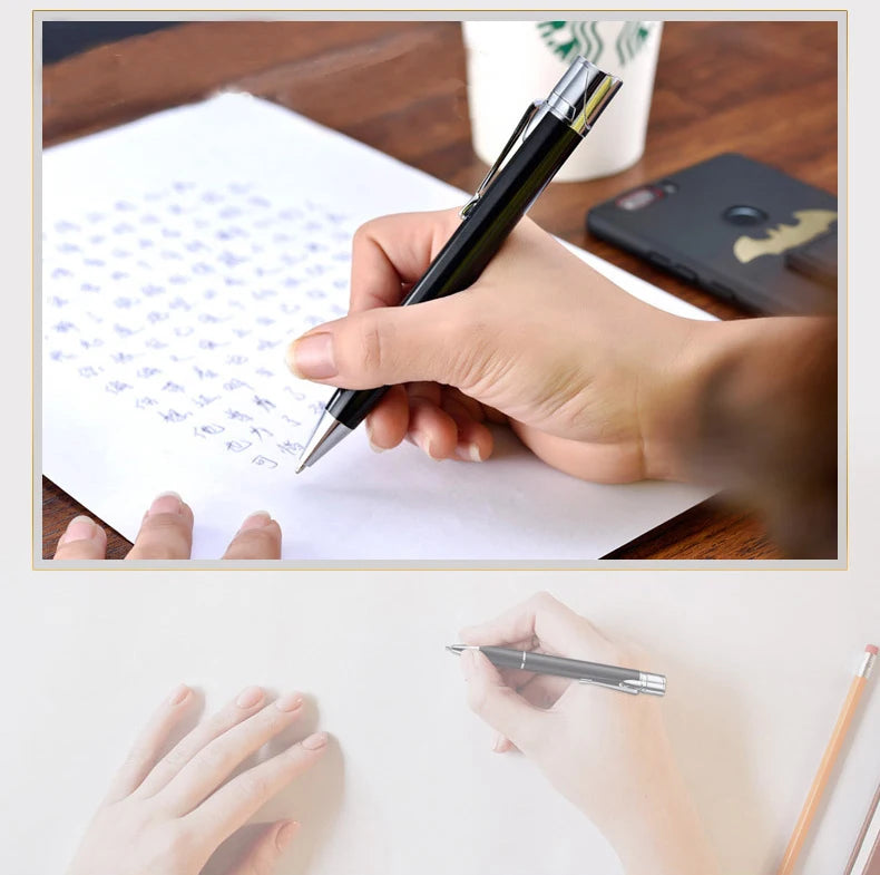 Ultra-Thin Metal Torch Lighter – Pen-Style Butane Jet Flame Gadget