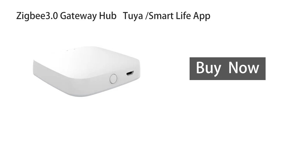 ZigBee PIR Motion Sensor – Tuya Smart IR Detector