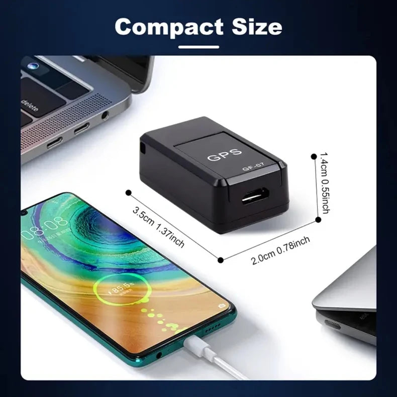 Mini Magnetic GPS Tracker – Real-Time Anti-Theft Vehicle & Personal Locator