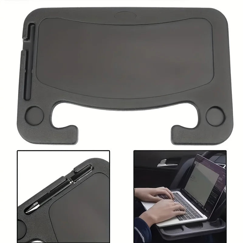 Deluxe Steering Wheel Tray Table with Card Holder