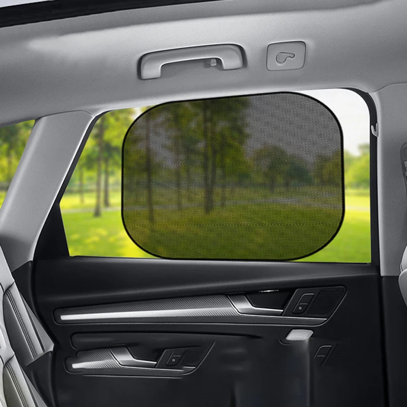 SEAMETAL Universal Car Sunshade – Folding UV Windshield & Window Cover