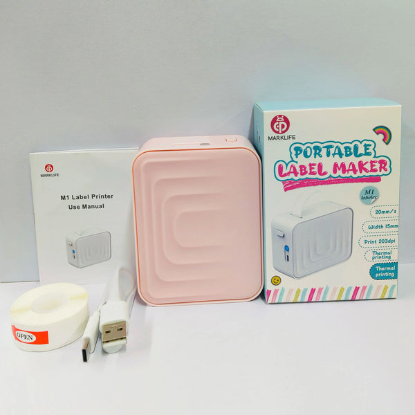 Marklife M1 Portable Thermal Label Printer – Bluetooth
