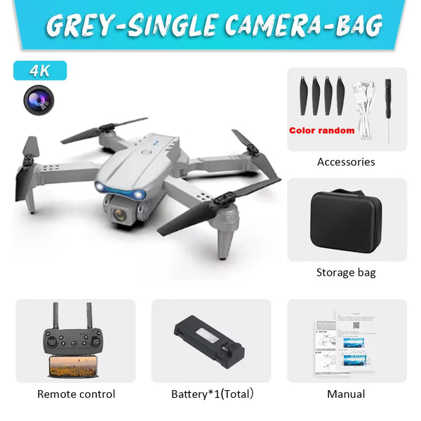 E99Pro 4K Dual Camera Drone with Obstacle Avoidance