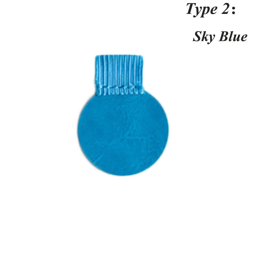 Self-Adhesive Leather Pen Holder – 31 Colors Elastic Loop for Notebooks & Journals