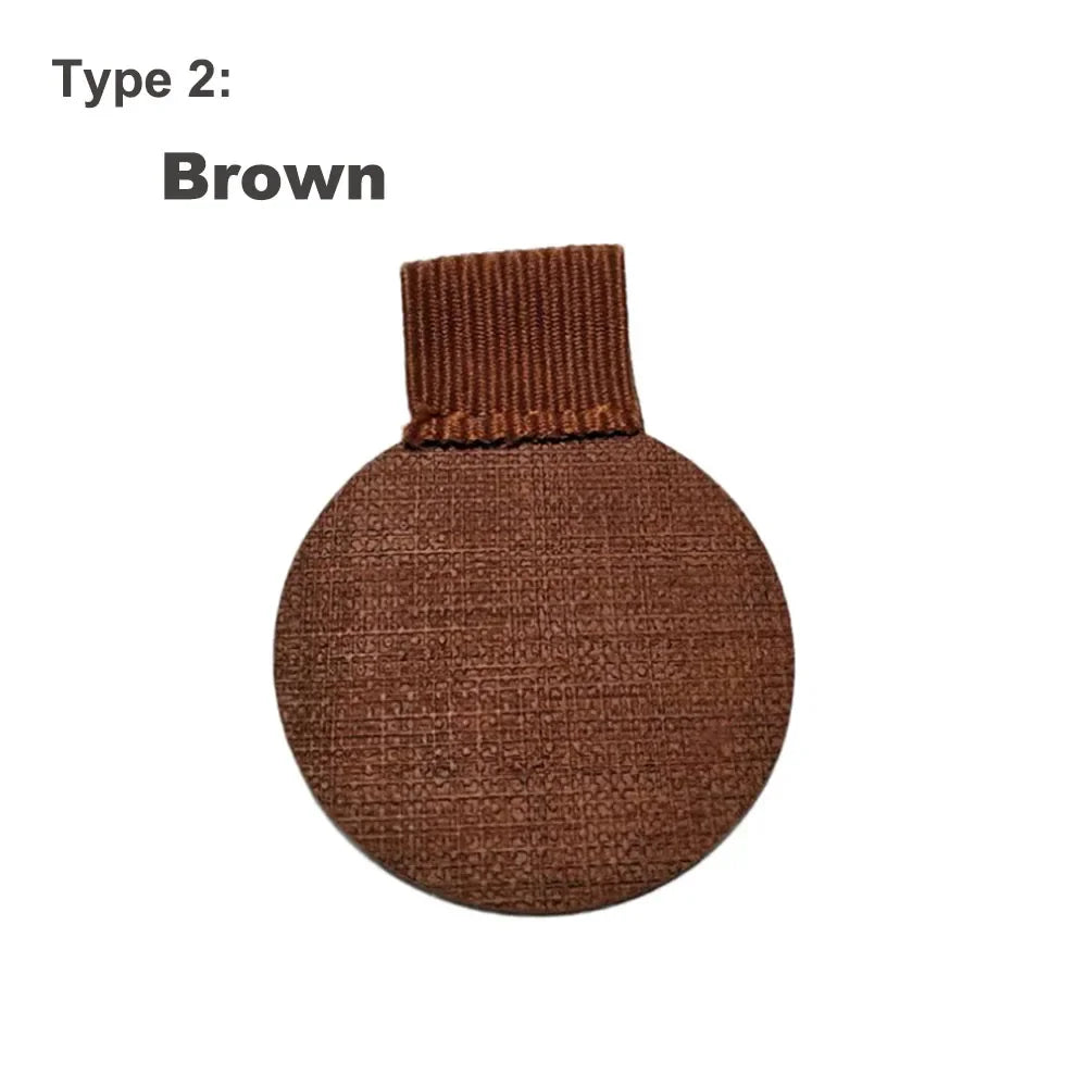 Self-Adhesive Leather Pen Holder – 31 Colors Elastic Loop for Notebooks & Journals