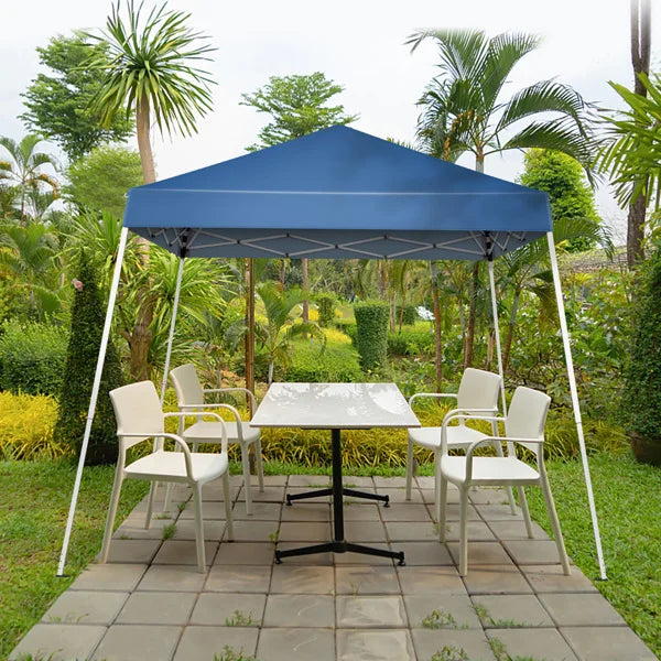 2.5 x 2.5M Blue Slant Leg Folding Gazebo Tent