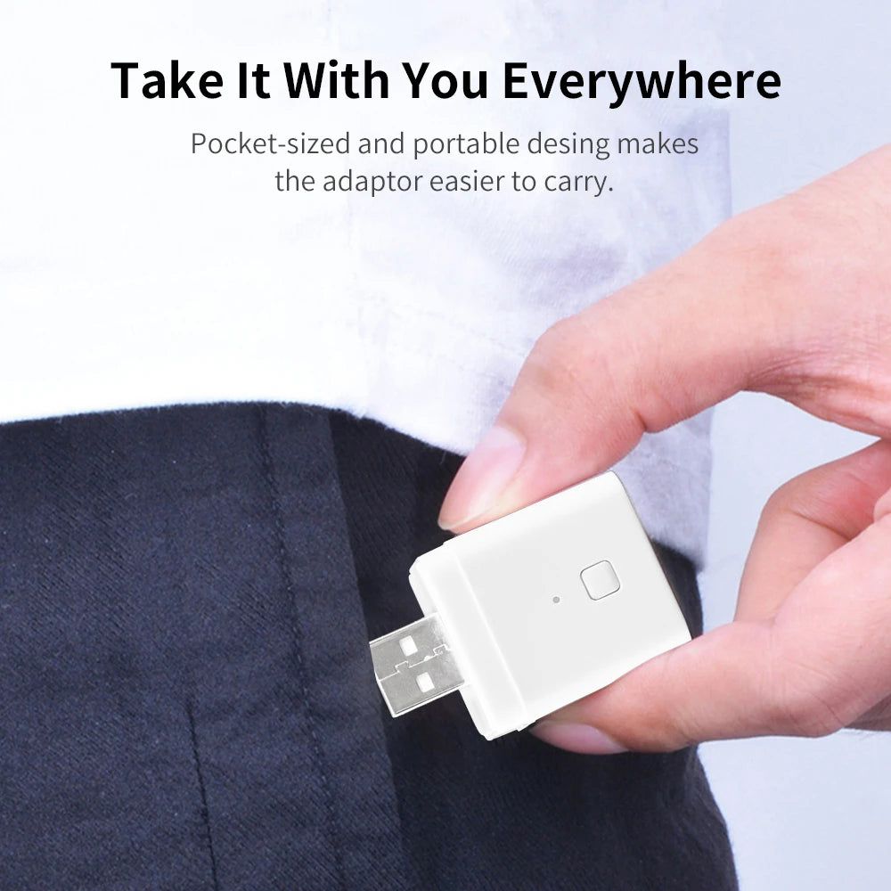 Tuya Smart USB Adaptor – WiFi/Zigbee Mini Plug with Timer & Voice Control
