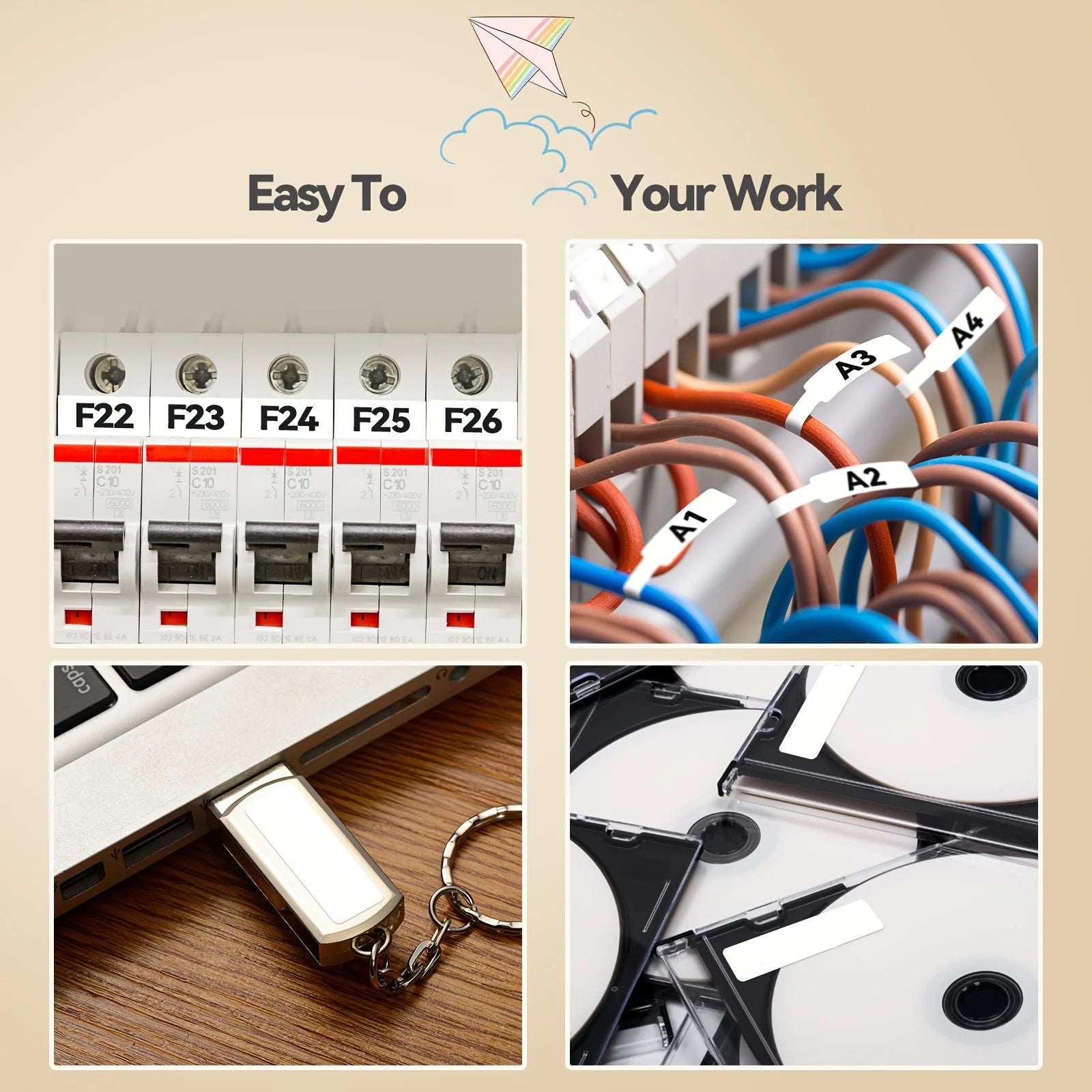 Marklife M1 Portable Thermal Label Printer – Bluetooth