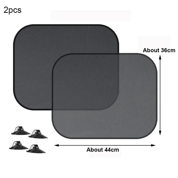 SEAMETAL Universal Car Sunshade – Folding UV Windshield & Window Cover