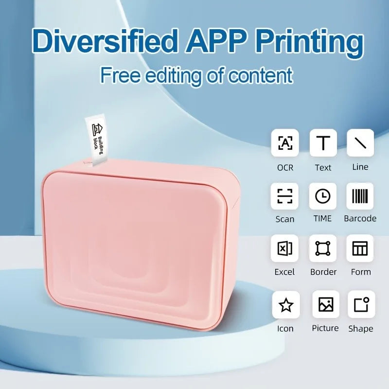 Marklife M1 Portable Thermal Label Printer – Bluetooth