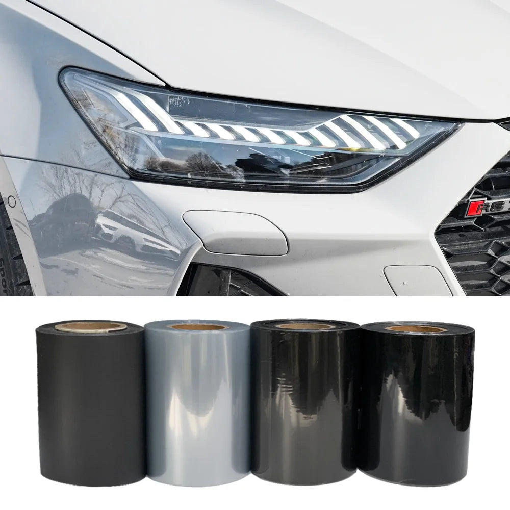 30×120cm Clear Car Light Tint Vinyl Film