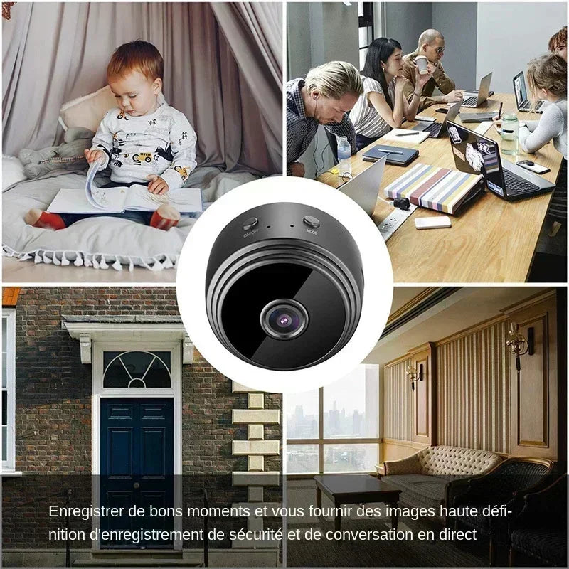 A9 Mini WiFi Security Camera – Wireless Remote Monitoring for Smart Home Surveillance