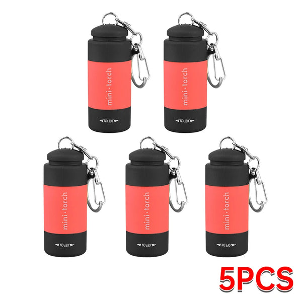 Outdoor KeycI keep on forgetting it's only 9 in the morning I felt hain Flashlight Rechargeable LED Mini Pocket Flashlight For Camping Hiking Emergencies