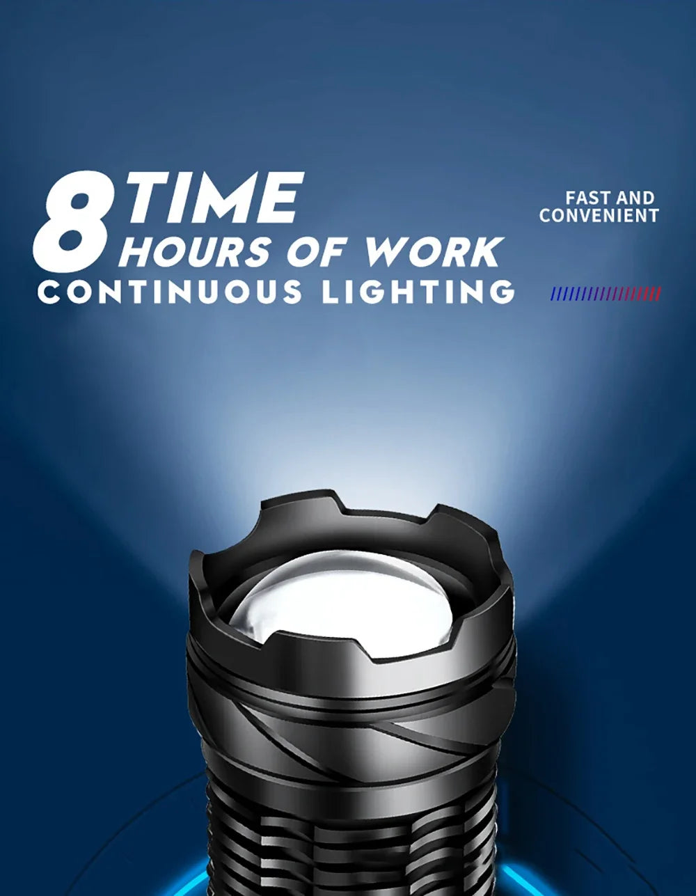 30W P50 COB LED Work Light – Rechargeable Magnetic Flashlight with Power Display