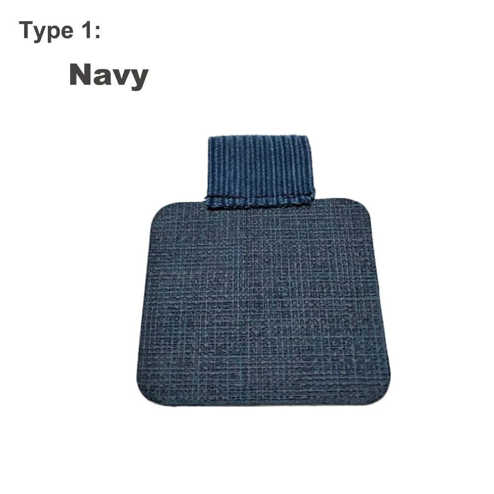 Self-Adhesive Leather Pen Holder – 31 Colors Elastic Loop for Notebooks & Journals