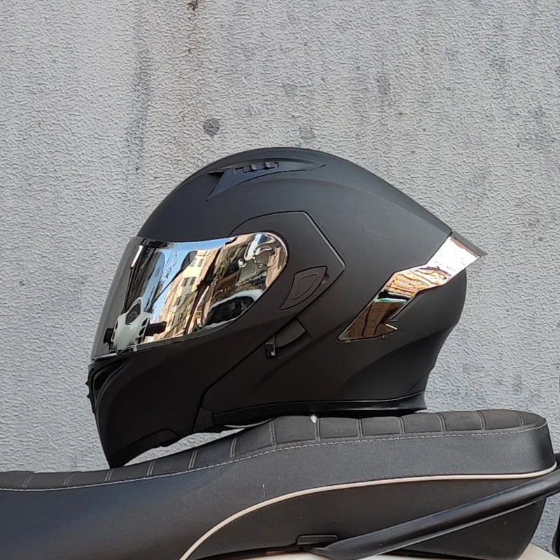 ORZ-991 Modular Flip-Up Motorcycle Helmet: