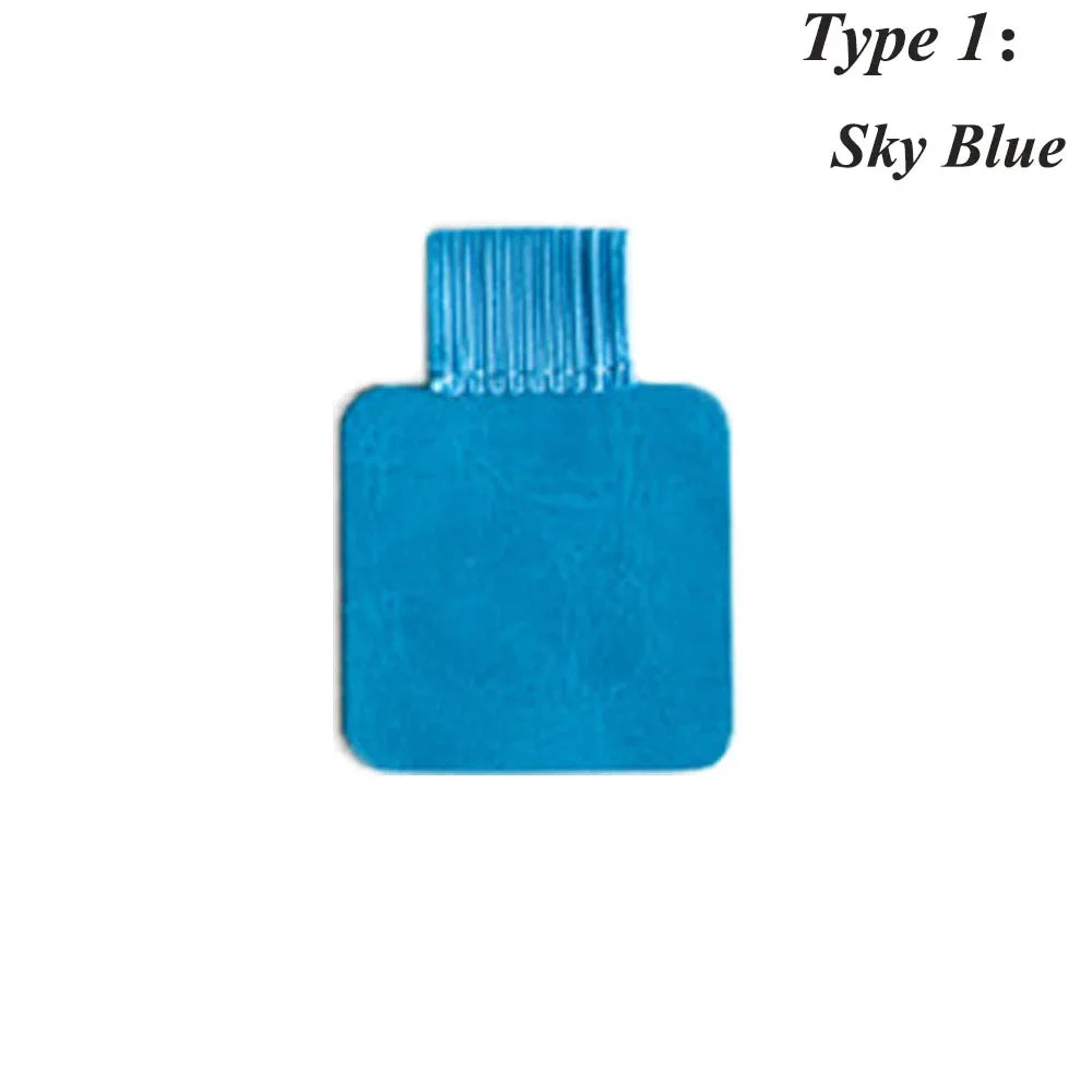 Self-Adhesive Leather Pen Holder – 31 Colors Elastic Loop for Notebooks & Journals