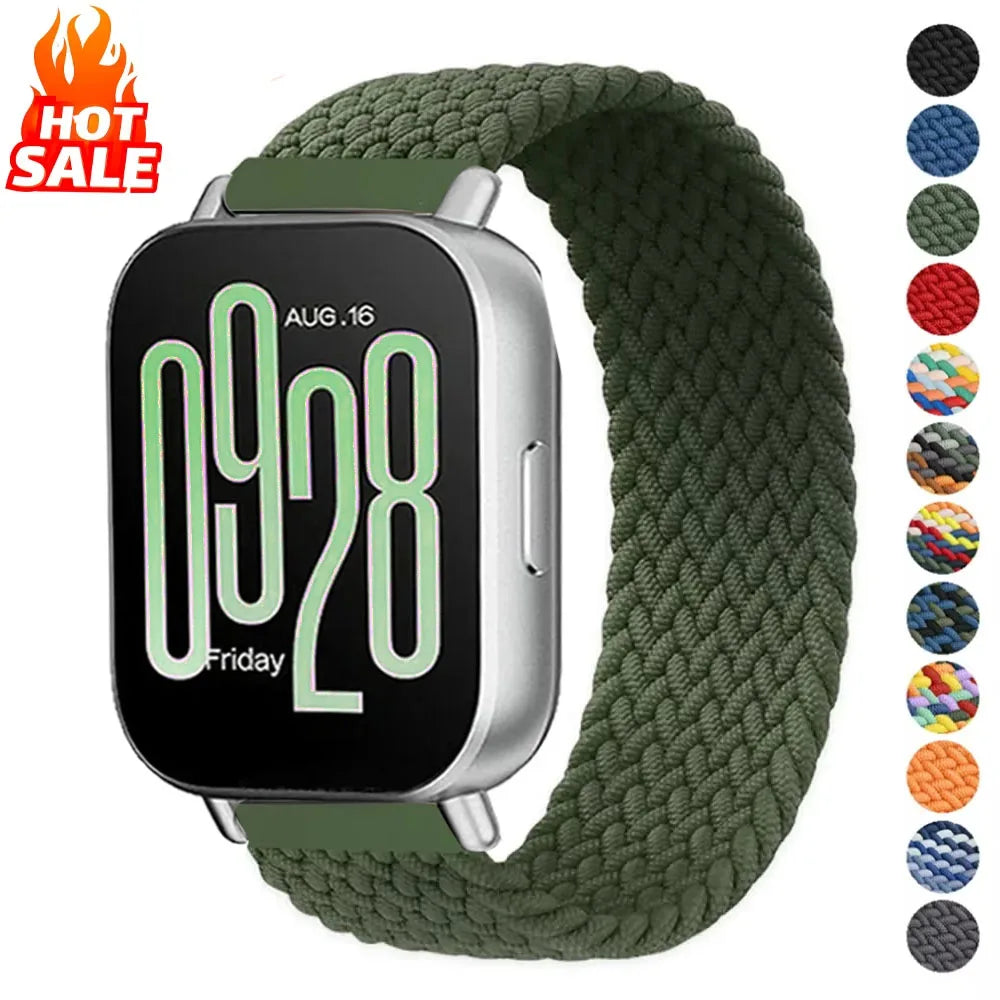 Braided Solo Loop Strap for Redmi Watch 5 Lite