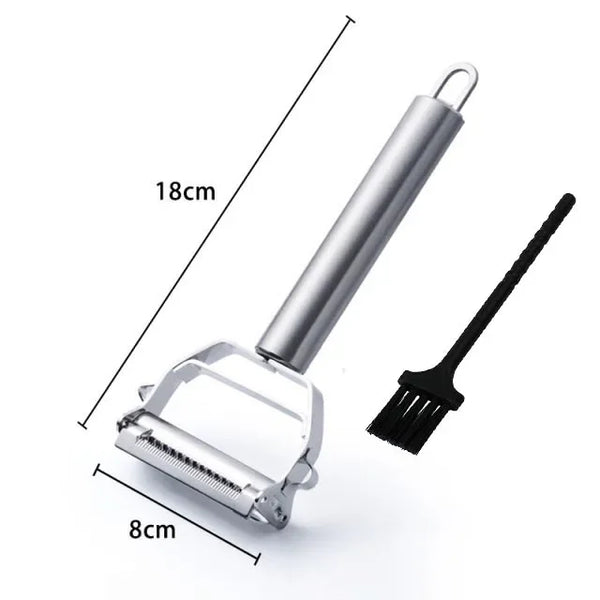 Stainless Steel Multifunction Peeler and Julienne Slicer