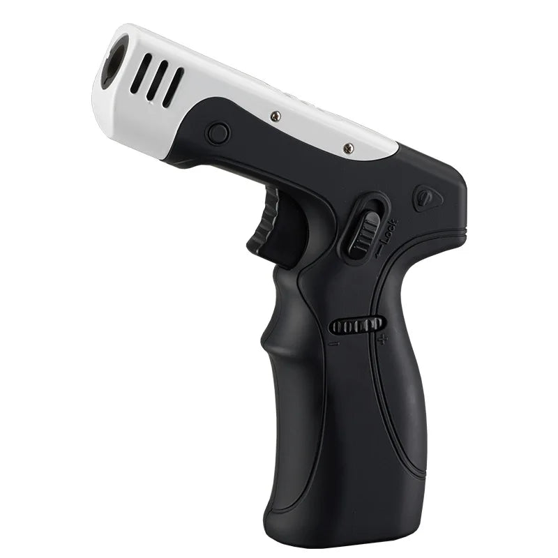 Windproof Jet Flame Torch Lighter – Outdoor BBQ & Camping Gadget for Men