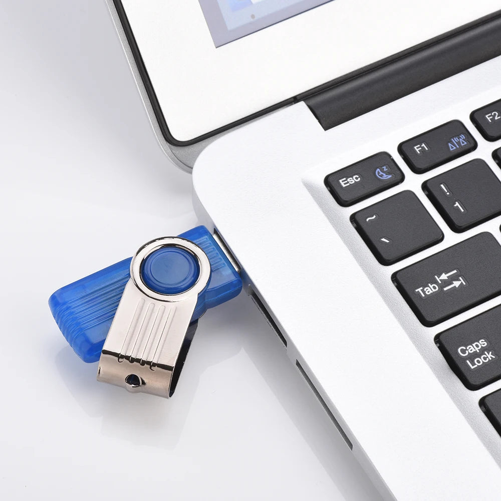 USB 2.0 Waterproof Flash Drive – 4GB to 256GB Pen Drive Memory Stick