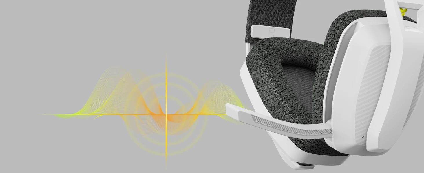 BINNUNE BW06 Wireless Gaming Headset – 2.4GHz & Bluetooth with Mic for PS5, PS4, PC & Mac