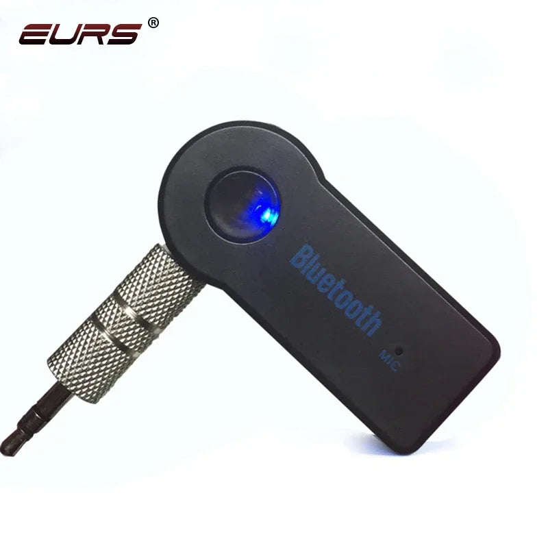 2-in-1 Wireless Bluetooth 5.0 Audio Receiver Adapter – 3.5mm AUX Jack