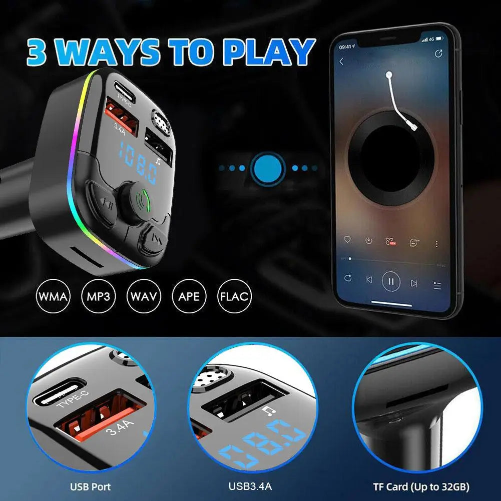 Bluetooth car FM Transmitter
