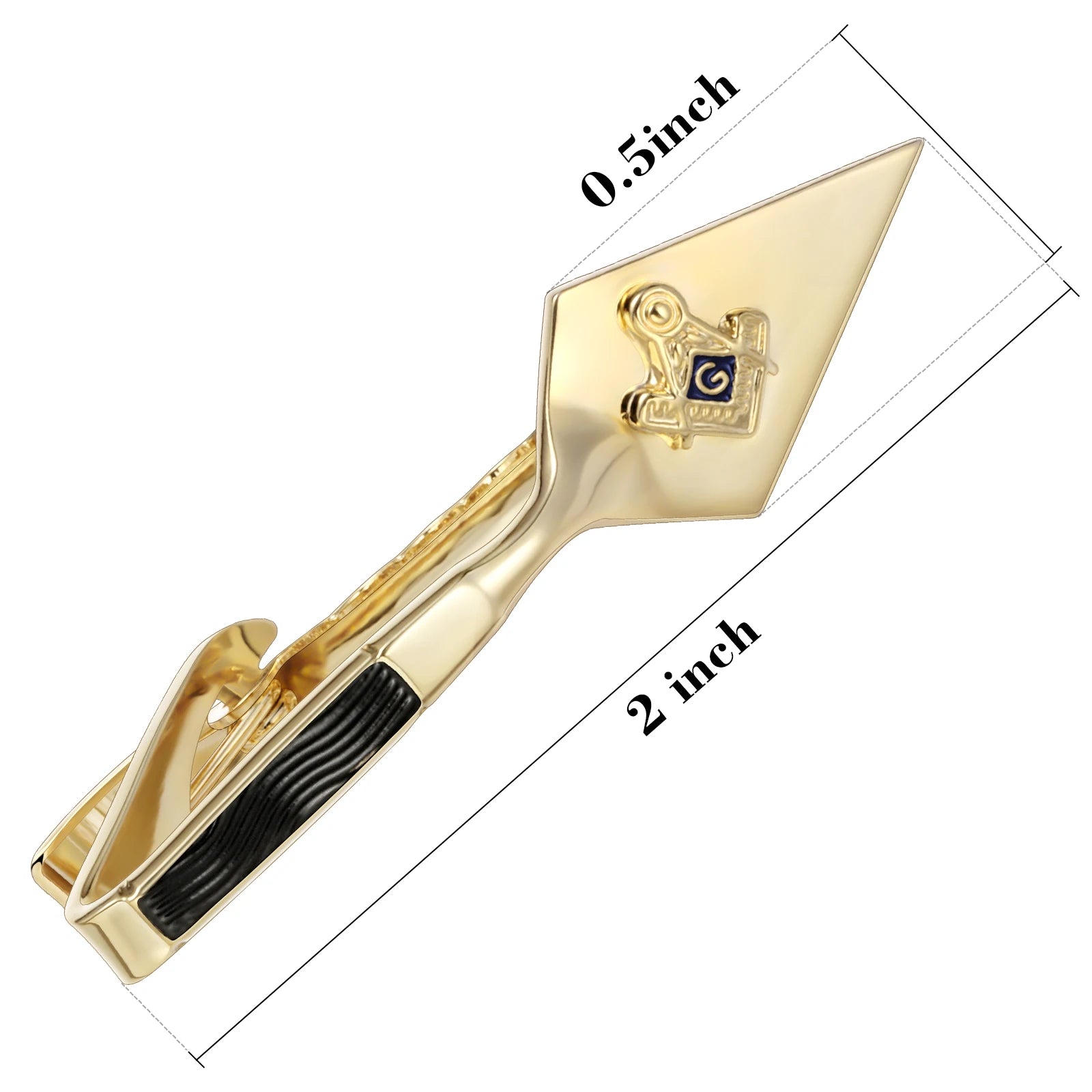 Freemason Masonic Tie Clip & Cufflinks Set – Men’s Jewelry & Accessories