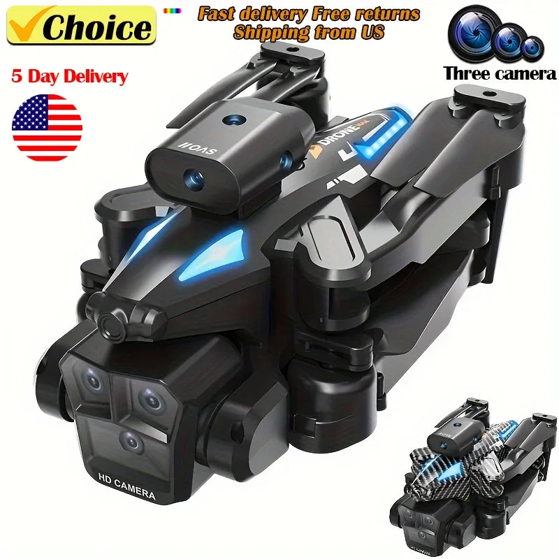 C10 4K RC Drone – Triple Camera & Obstacle Avoidance