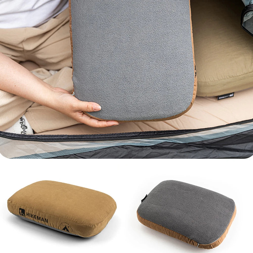 Portable Memory Foam Neck Pillow for Camping & Travel