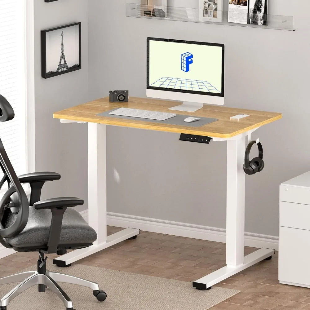 40x24" Electric Standing Desk – Adjustable Height for Home Office