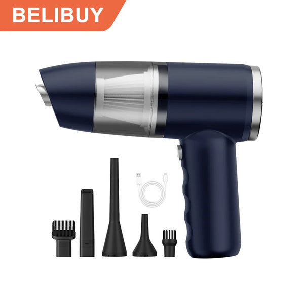 BELIBUY 12,000Pa Cordless Handheld Vacuum – 2-in-1 Vacuum & Air Duster