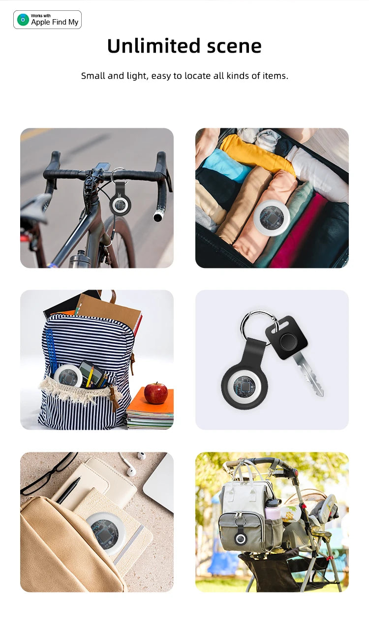 Timethinker Bluetooth GPS Tracker – Smart Anti-Lost Tag for Apple Find My
