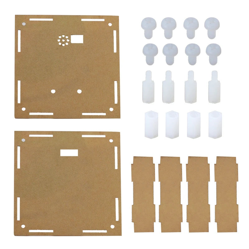 Rotating LED Display Clock DIY Kit – Temperature, Light Control & DS1302 Time Module