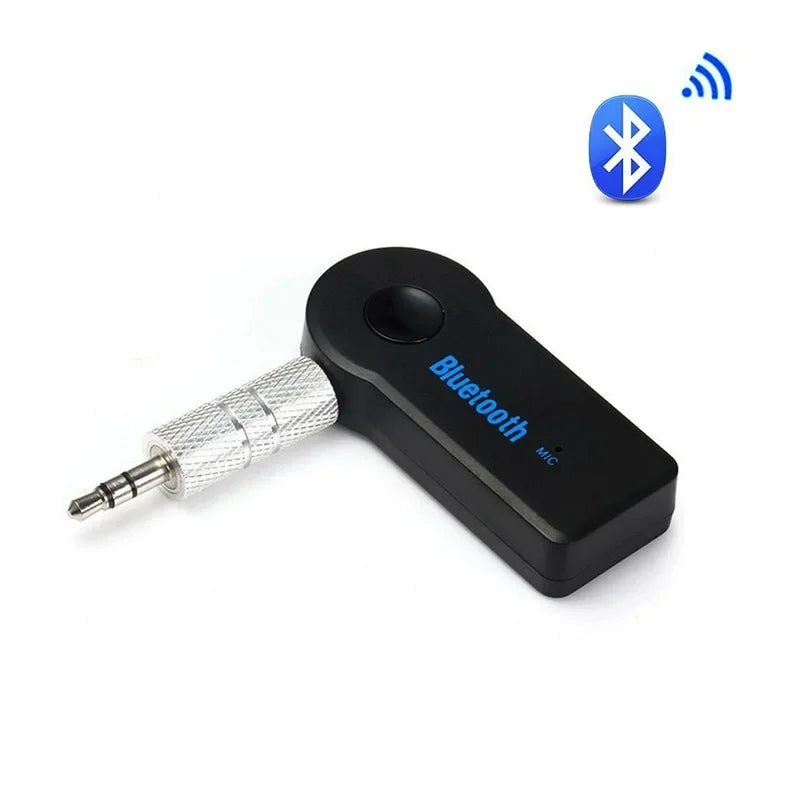2-in-1 Wireless Bluetooth 5.0 Audio Receiver Adapter – 3.5mm AUX Jack