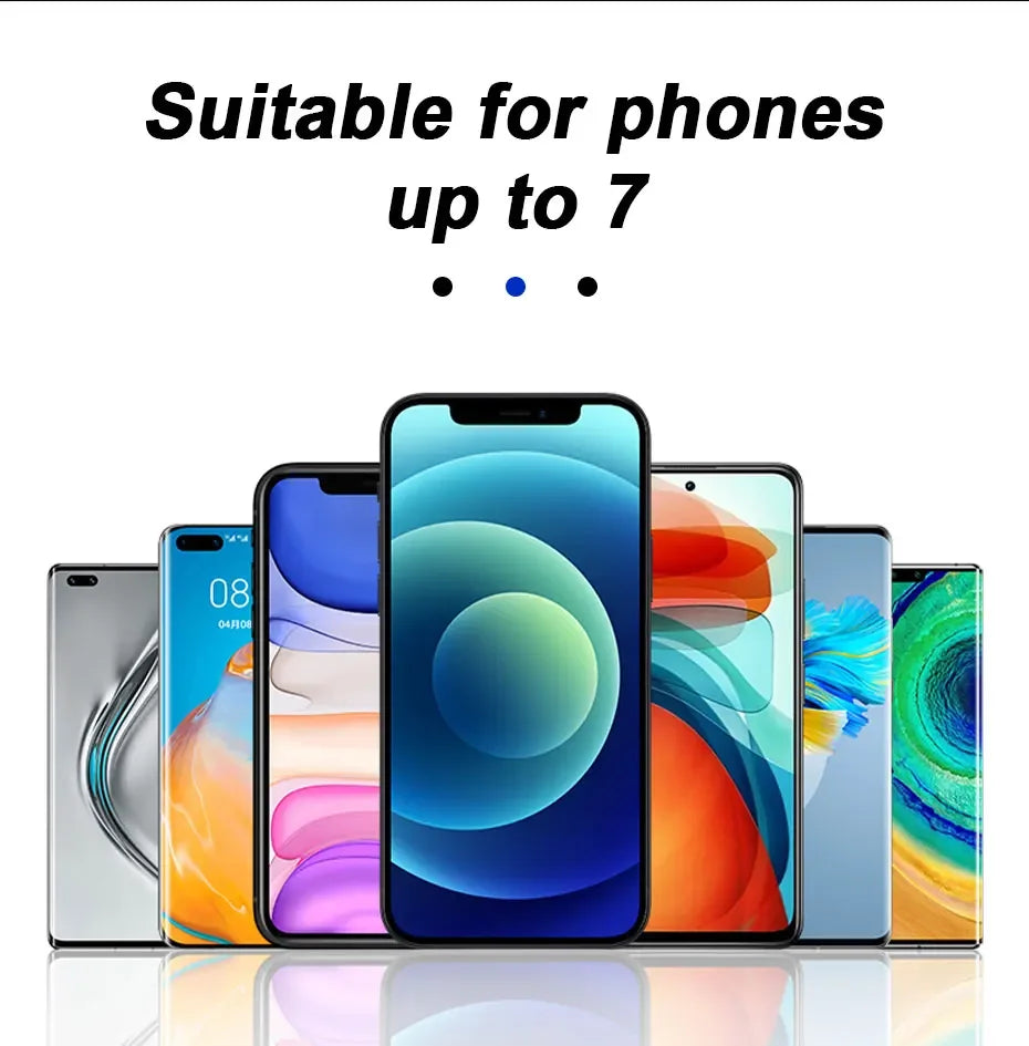 Rearview Mirror Phone Mount – 360° Adjustable Car Holder