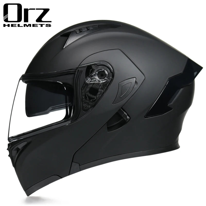 ORZ-991 Modular Flip-Up Motorcycle Helmet: