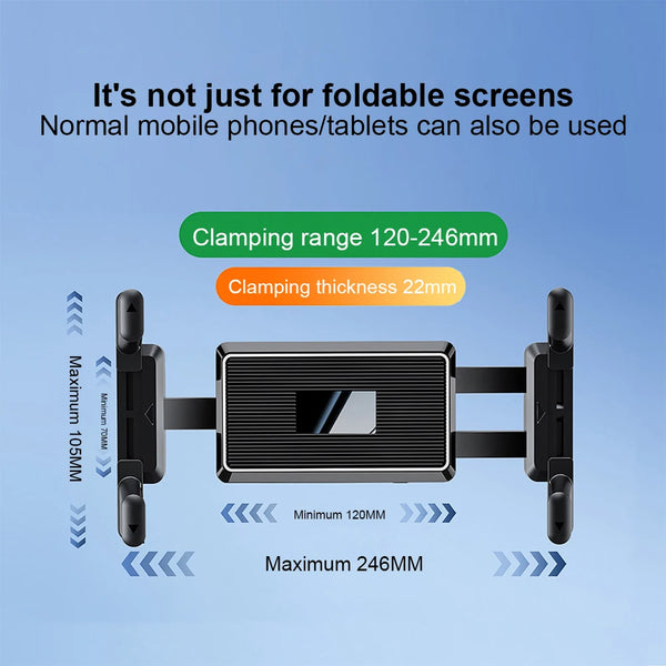 Adjustable Suction Cup Windshield Tablet & Phone Mount