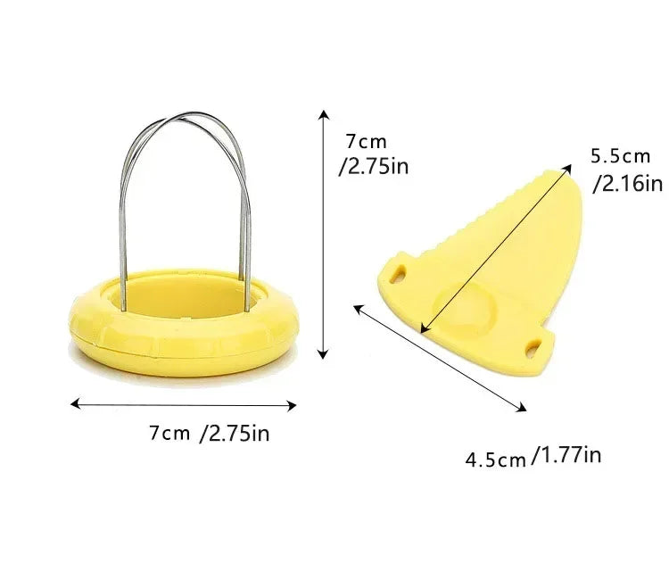 Detachable Stainless Steel Fruit Peeler – Kiwi, Lemon & Salad Tool