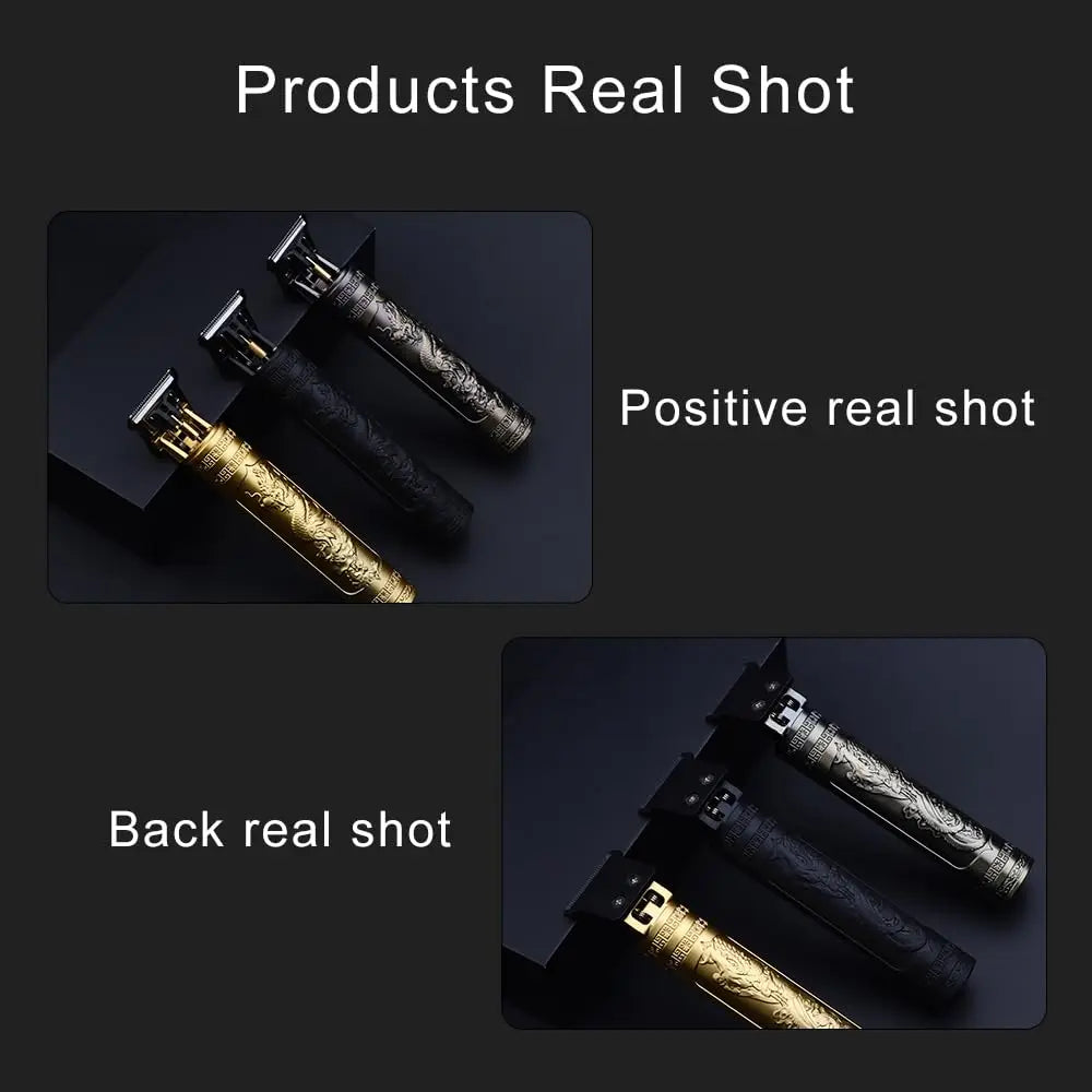 T9 USB Rechargeable Hair Clipper – Professional Beard & Hair Trimmer for Men