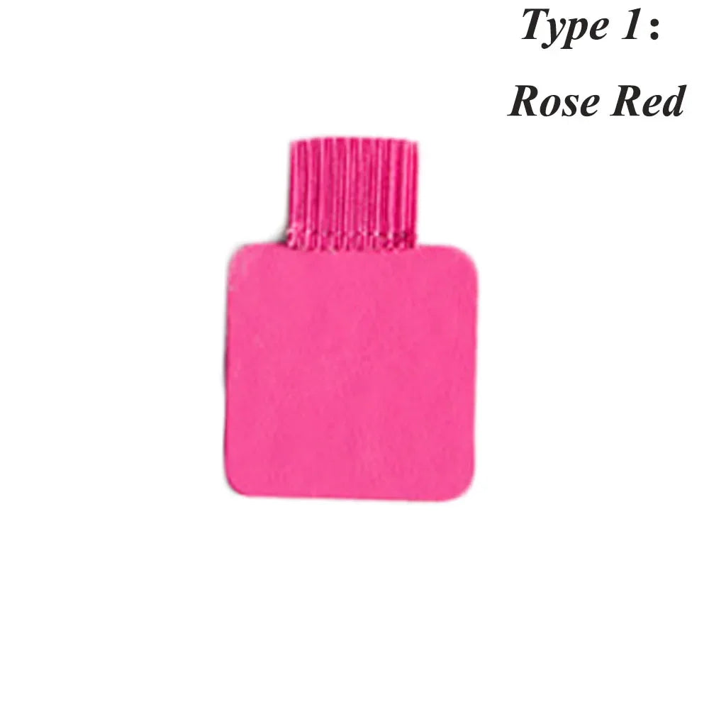 Self-Adhesive Leather Pen Holder – 31 Colors Elastic Loop for Notebooks & Journals