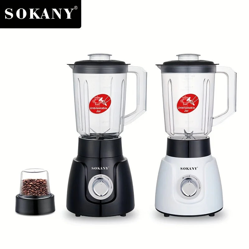 Sokany 500W 1.6L Multi-Function Blender – Juicer & Grinder