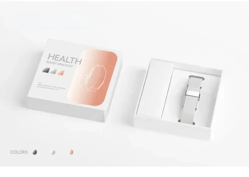 2208A Smart Bracelet – Heart Rate & Blood Pressure Monitor, Pedometer Fitness Tracker for Men & Women